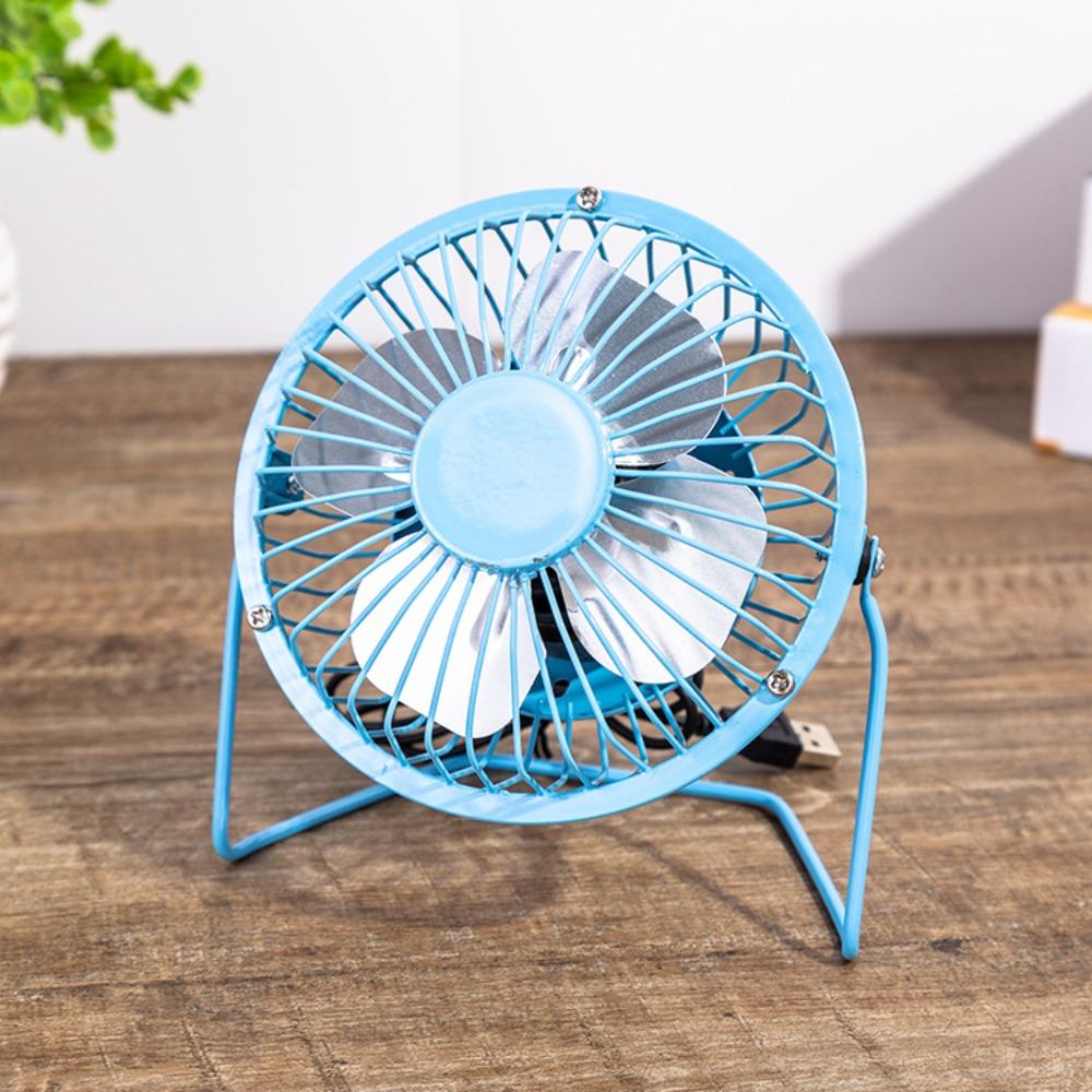 Ferroalloy Mini USB Fan 4 Inch Cooling Fan Portable Silent Breeze Fan  Travel