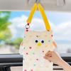 Cartoon Paper Storage Case Creative Car Trash Can Gift Vehicle Trash Bin  Car Supplies