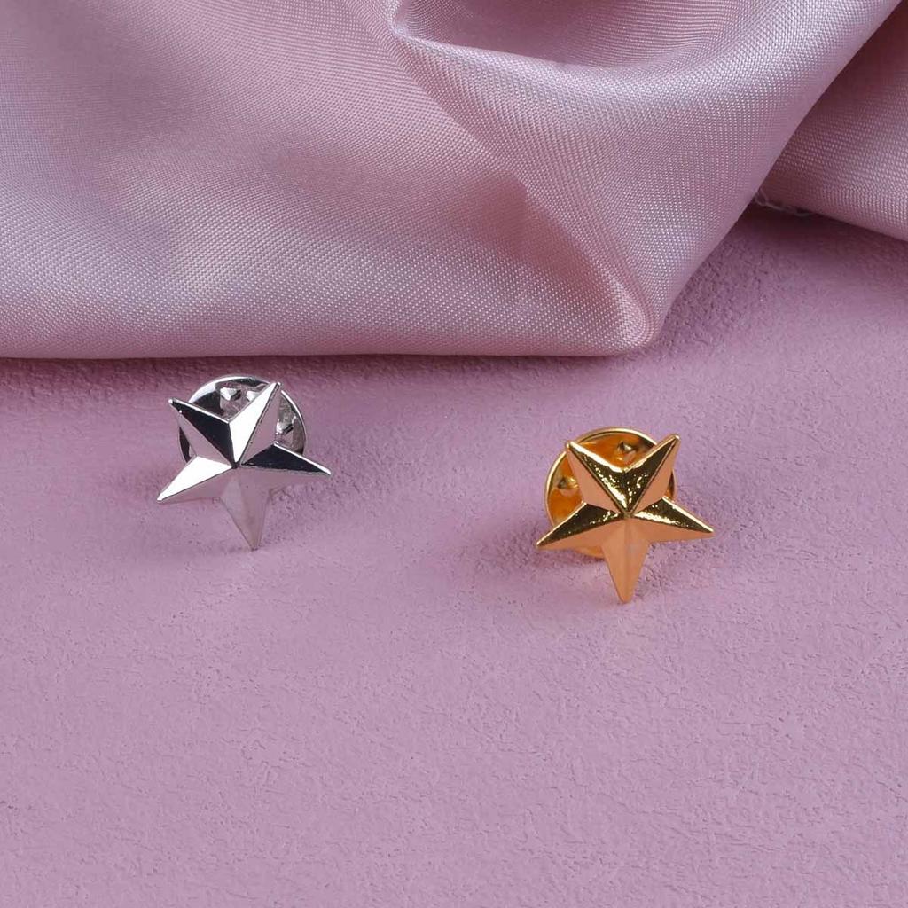1Pc Cute And Sweet Pentagram Brooch Exquisite Creative Pin Kawaii Jewelry Accessories Clothing Bag Decoration Party Gift Trend