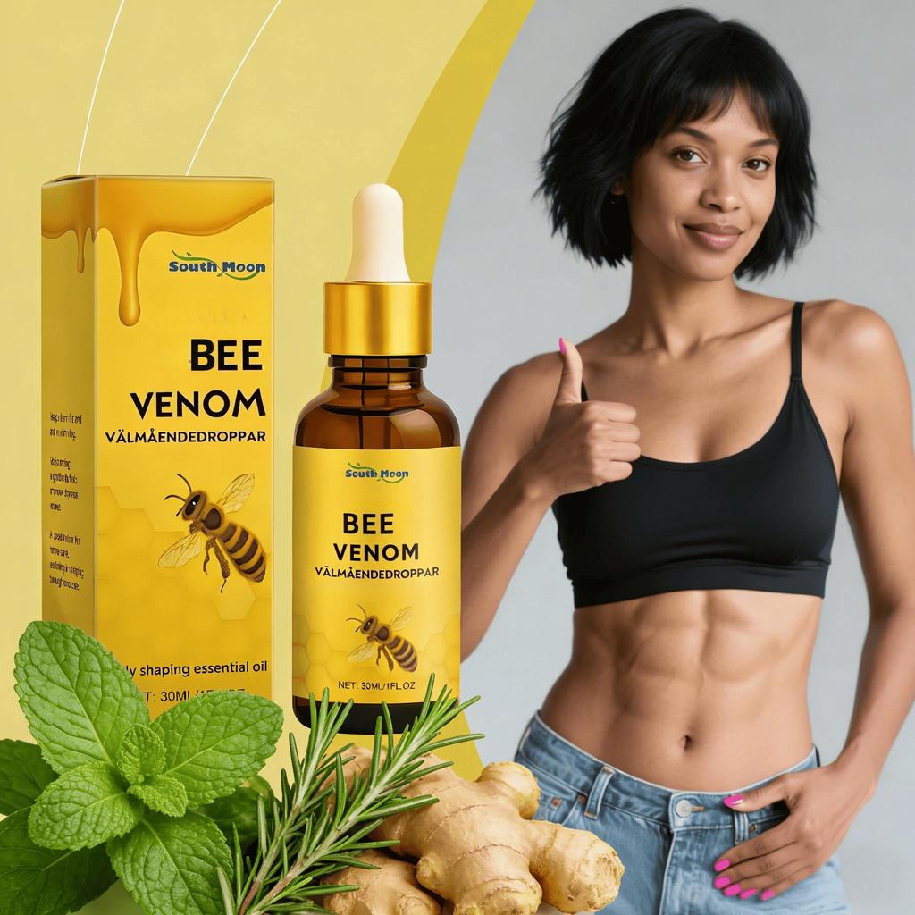 Bee Venom Slimming Body Contouring Oil Slimming Body Contouring Oil for Tightening Skin and Curves