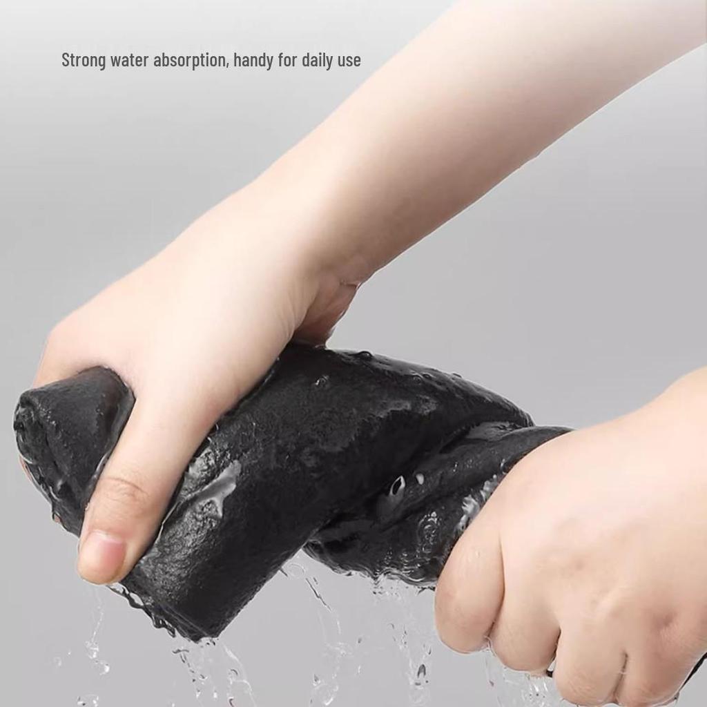 Magic Glass & Mirror Streak-Free Cleaning Cloth with Scouring Pad