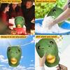 Ugly Green Fish Head Halloween Masks for Adults