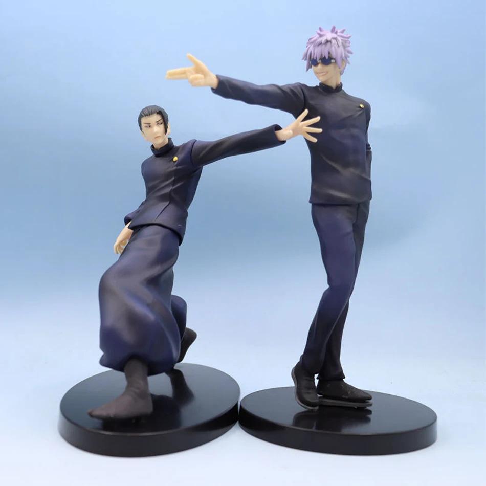 15 см Аниме Фигурка Jujutsu Kaisen Подставка для лапши Сатору Годжо Фигурка Гето Сугуру Фигурка ПВХ Модель для коллекции взрослых Игрушки