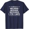 Футболка унисекс Im A Mechanic I Fix Cars Auto Mechanic Idea