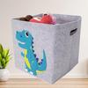 Складной кубический ящик для хранения игрушек, детский органайзер для игрушек, войлочная тканевая корзина для хранения игрушек в виде животных из мультфильмов, детские контейнеры для игрушек