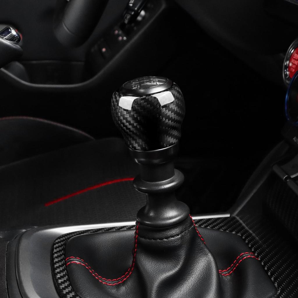 AIRSPEED Toyota GR86ZN8 Subaru BRZZD82021202220232024 Carbon Fiber Accessories Interior Interior Parts Gear Shift Knob Head Cover Handle Sticker