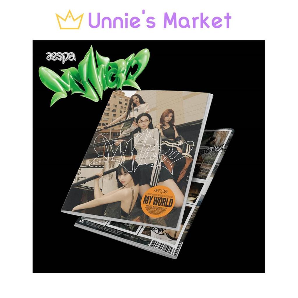 [Tabloid Ver.] Aespa MY WORLD 3rd Mini Album