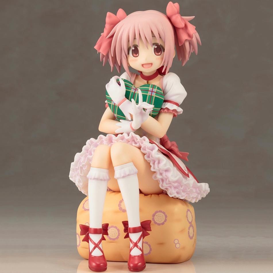 14 см Puella Magi Madoka Magica Аниме Фигурка М адока Фигурка Действия Волшебная Девочка Модель Украшение Статуэтка Куклы Игрушки Рождественский Подарок