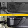 Дверной ящик для хранения, ручка, карманный держатель для Jeep Wrangler JK JKU 2011 2012 2013 2014 2015 2016 2017 2018 автомобильные аксессуары
