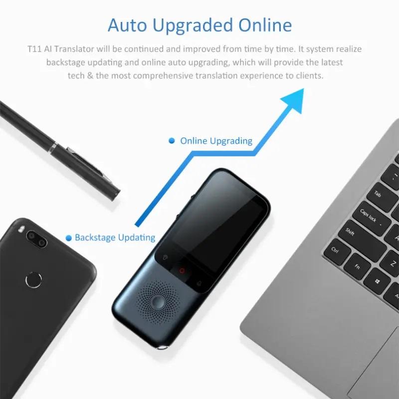 HONGTOP Устройство камеры перевода T11 в реальном времени интеллектуальный голосовой фотопереводчик 1500 мА 138 языков портативный текстовый голосовой переводчик