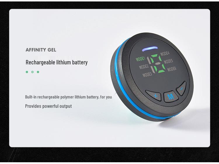 Перезаряжаемый EMS Умный Тренажер для Пресса с Цифровым Дисплеем - Стимулятор Мышц и Массажер Фитнес-Оборудование.