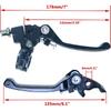 Складной рычаг сцепления и тормоза для 50cc 70cc 110cc 125cc 140cc 150cc Apollo RFZ125 DB007 DBX15 X18 X19 Tao Tao DB17 DB27 Coolster M125 SSR Thumpstar