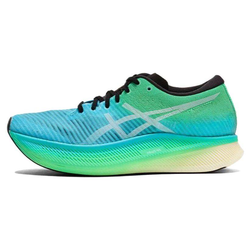 Asics Metaspeed Sky Gradient Thick Sole Durable Breathable Low Top Running Shoes Women Sneaker Blue Green 1012B069-001