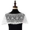 Retro Fake Collar Hollow Out Evening Dress Shawl Sweet Lace Shawl Poncho  Apparel Supplies