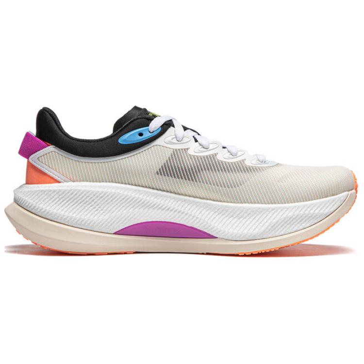 Li Ning Yueying 4 PRO Стабильная амортизация из ткани Устойчивость к скольжению Устойчивость к истиранию Поддержка Упругость Низкие Беговые кроссовки ARHU011-1
