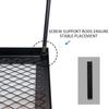 Outdoor Folding Picnic Grill Table Portable Camping Desk Steel Grill Stand Table for Picnic Hiking