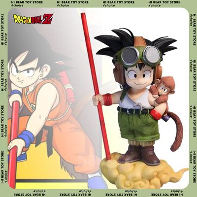 Фигурка из аниме Dragon Ball Сон Гоку И Обезьяна Фигурки 26 см ПВХ Статуя Модель Коллекционная Декор Комнаты Детские Рождественские Подарки