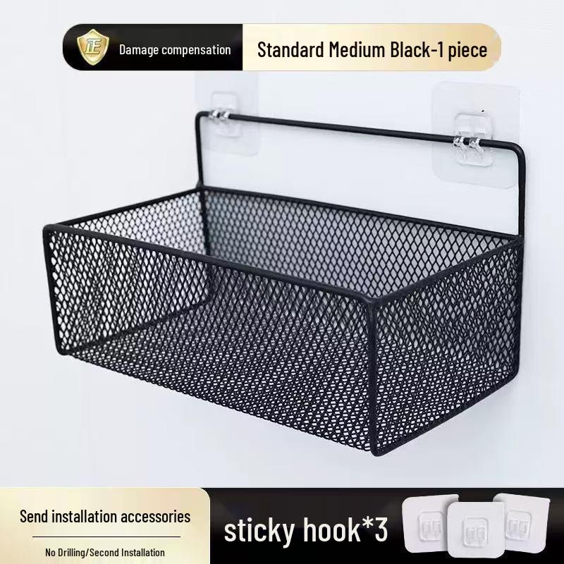Настенный стеллаж для хранения без сверления для ванной комнаты, кухни и прикроватной зоны