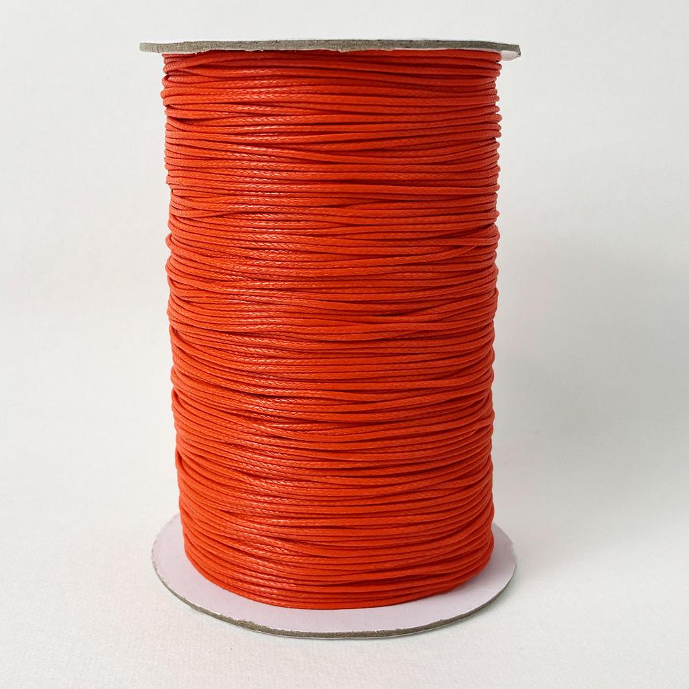 Корейская вощеная веревка 1 мм: Ювелирные изделия и подвеска Ожерелье/Плетеный браслет с ПУ кожей