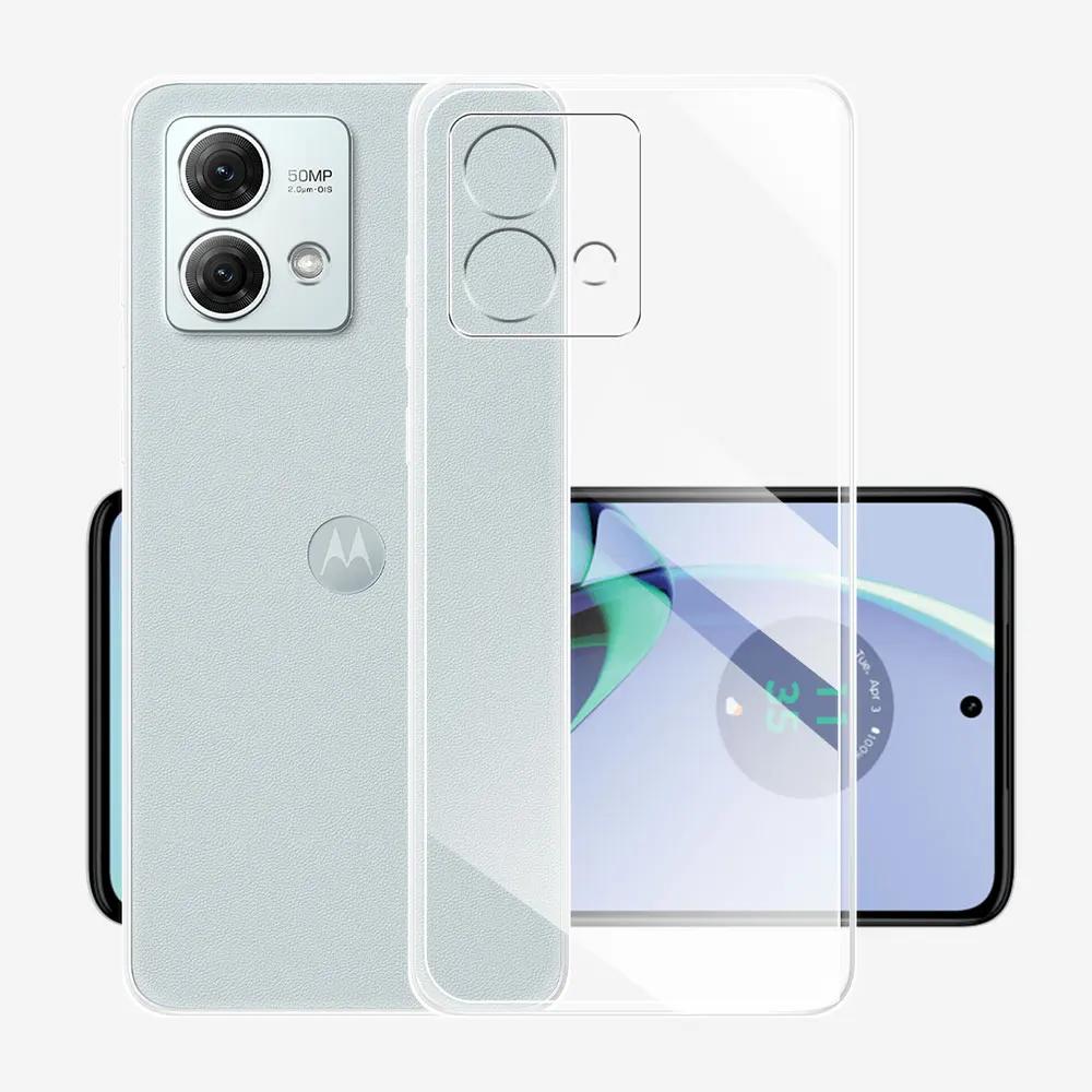 Для чехла Moto G54 5G Задняя крышка Прозрачный силиконовый Мягкий ТПУ чехол Для Moto G84 G73 G72 G71 Бампер Coque Для Moto G62 G60 G60S Fundas