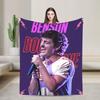 Benson Boone Tour Blankets  Flannel Novelty Warm Throw Blanket for Bed Sofa Textile Decor