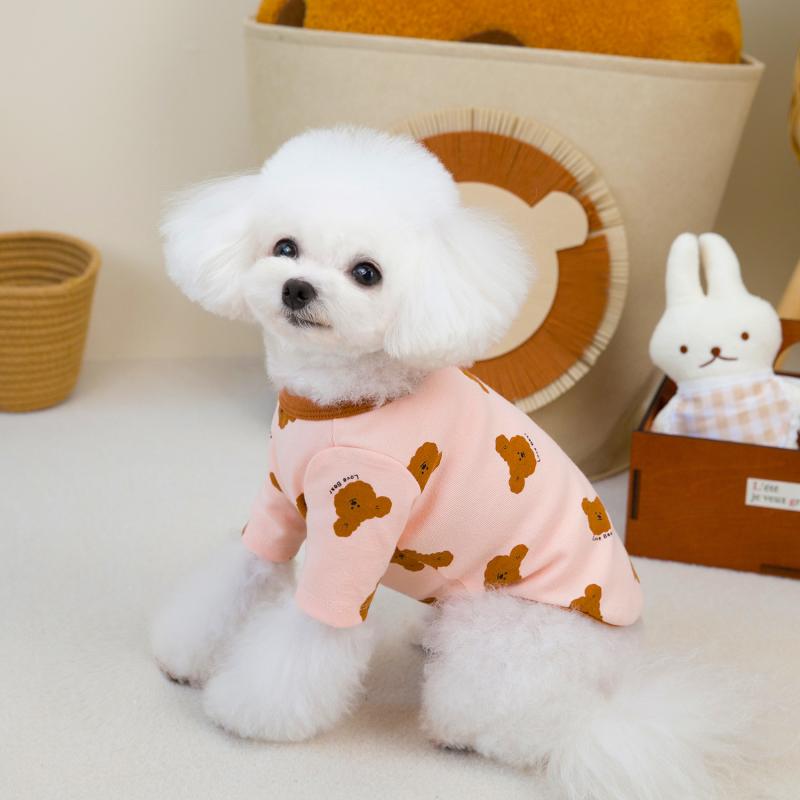 Домашняя собака осень/зима базовое пальто для медведя осень/зима маленькая собака домашняя одежда толстовка с капюшоном для собак осенняя базовая одежда для щенков