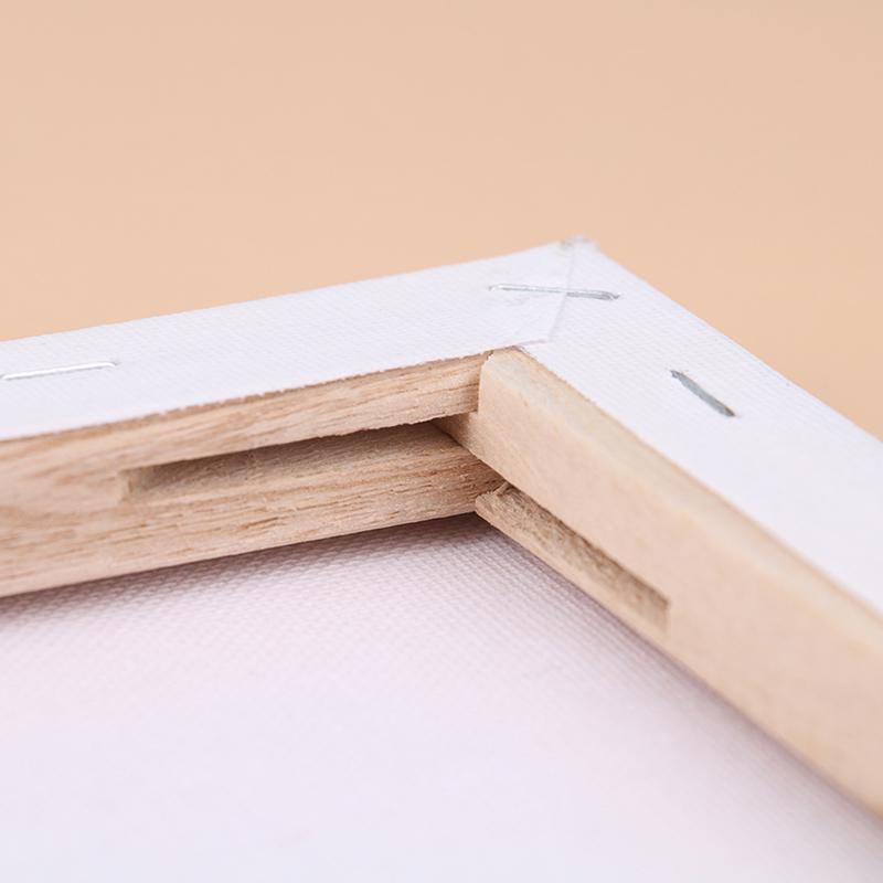 Белый пустой квадратный холст художника для холста масляной живописи деревянная рамка для доски