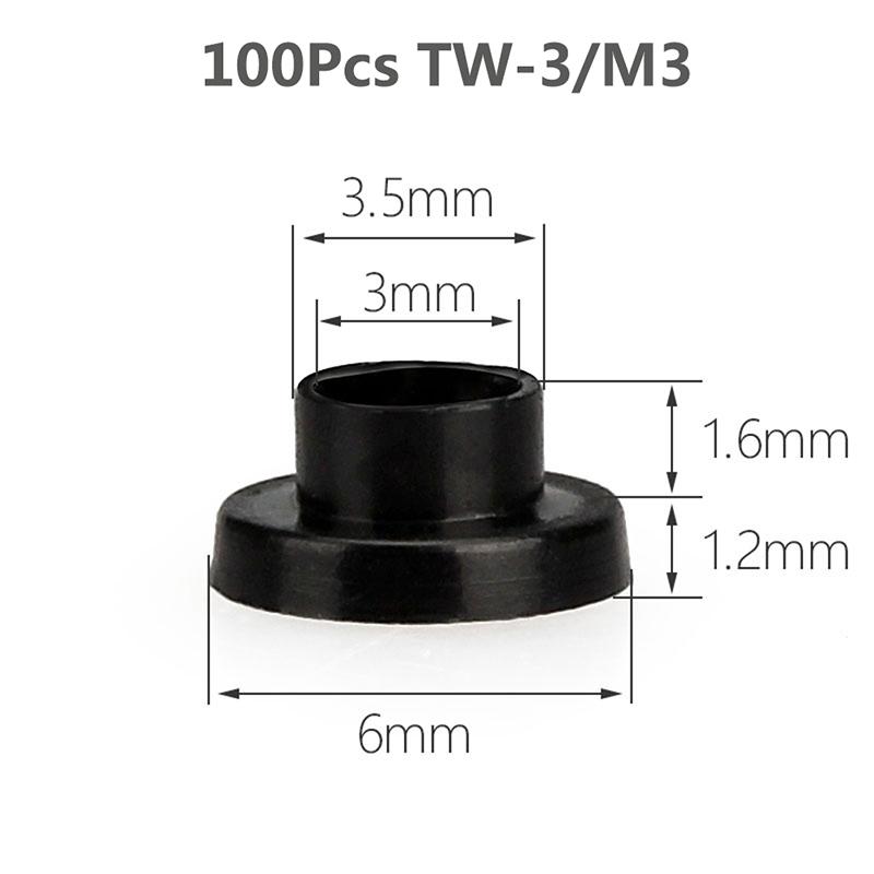 5/10/20/50/100 шт. M3 M4 M5 M6 M8 M10 M12 M14 M16 винт нейлоновая прокладка транзистора шаг T-типа пластиковая шайба изоляционная прокладка