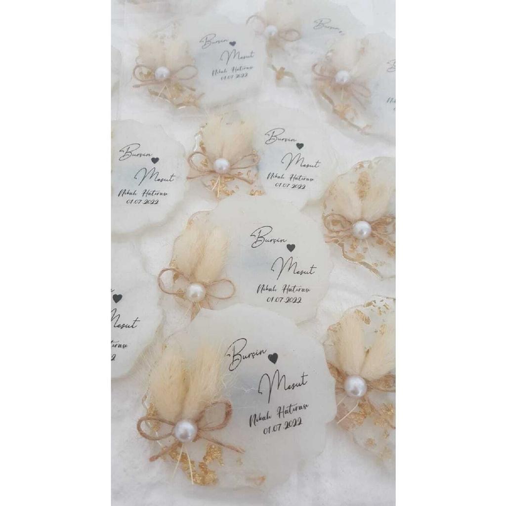 Эпоксидный магнит в форме сердца, 30 шт., обещание, помолвка, свадьба, хна, свадебный подарок, Коран, сувенир, обрезание Mevlt