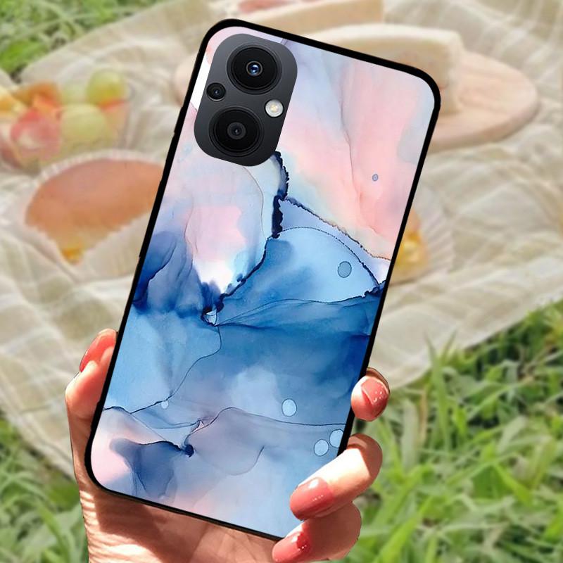 Чехол для OPPO Reno 7 8 Lite 5G Чехлы Мягкий Силикон Лев Волк TPU Чехол для Телефона для Oppo Reno7 Z 5G Reno 7Z 7Lite Чехлы Крутой Мрамор