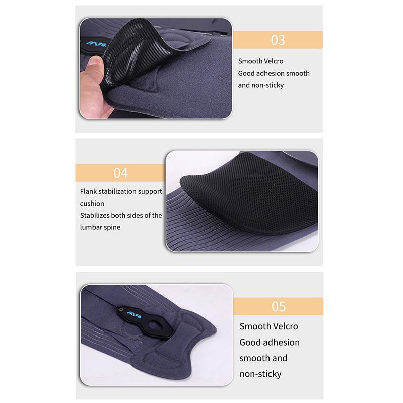 Поясничный поддерживающий пояс для облегчения боли в пояснице, пояс для спины, пояс для талии, пояс для спины с регулируемой системой компрессионных шкивов с затягивающимся шнуром