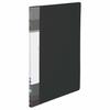 KOKUYO File Clear Book Glassel Fixed Type A4 Side Black LA-GLB220D