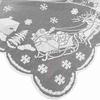 Christmas DIY Decoration Tablecloth Christmas Party House Snowflake Lace Tablecloth