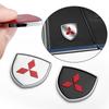 Car 3D Metal Shield Logo Auto Body Trunk Fender Stickers Accessories For Mitsubishi 9 Ralliart EX ASX L200 Colt Outlander Pajero