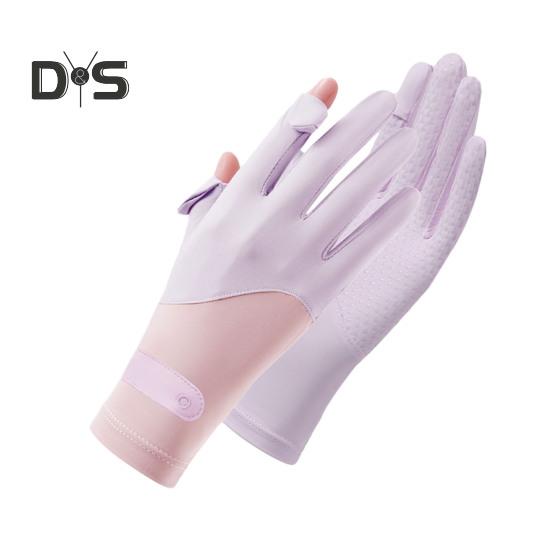 Тонкие солнцезащитные перчатки Ice Silk для женщин и мужчин, защита от ультрафиолета, перчатки для вождения и велоспорта с сенсорными пальцами, нескользящие, дышащие, летние перчатки для активного отдыха