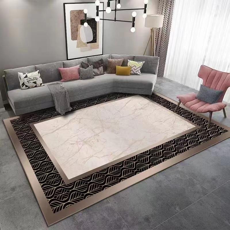 Ковер для гостиной грязеотталкивающий и простой в уходе, прикроватный ковер, ковер под диван и кофейный столик, ковер для большой площади