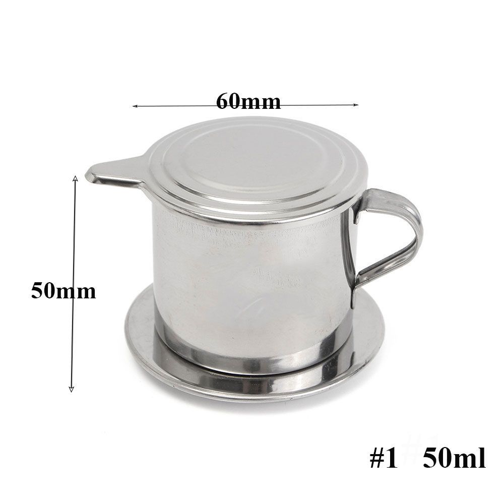 Ситечко Портативная кружка Чашка Капельный фильтр Кофеварка Инфузор Нержавеющая сталь Вьетнамский кофе