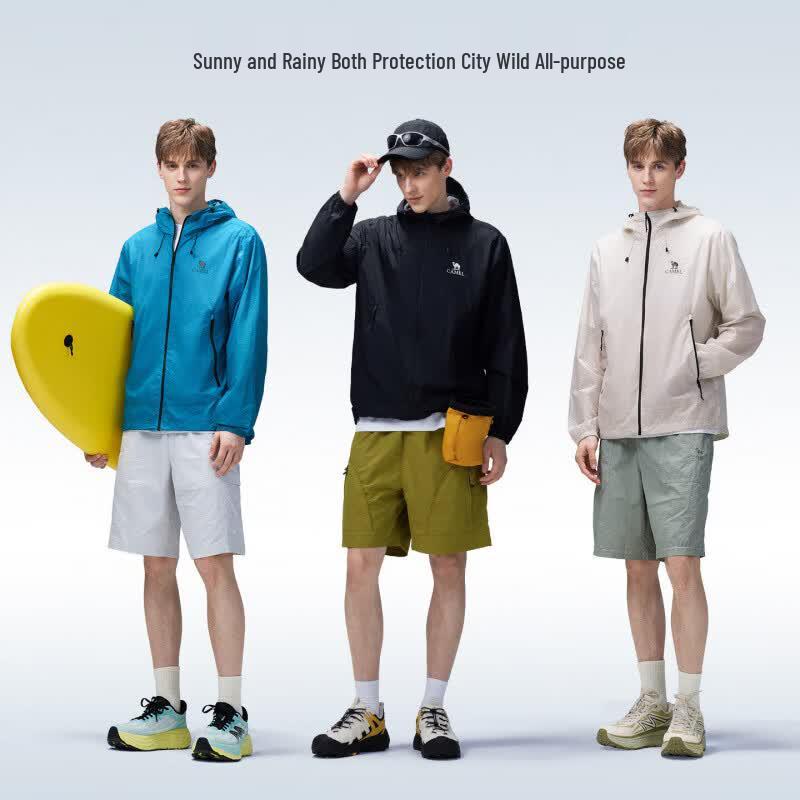 CAMEL Breathable Cooling UV Protection Sports Jacket