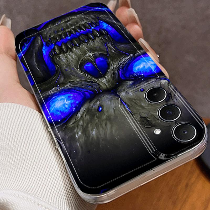 Прозрачный мягкий чехол-скелет для Samsung Galaxy S26 S25 S24 S22 S21 S20 fe/plus/Ultra с защитой от падения