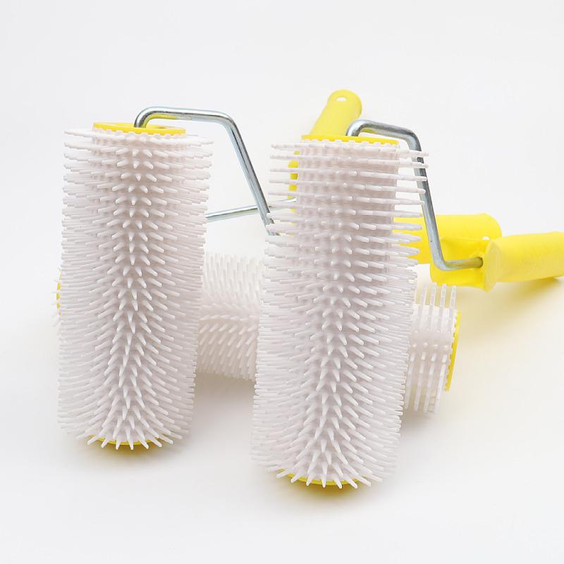 1Pc 15/22Cm Defoaming Drum Brush Spike Roller Latex Floor Self Compound Roller Leveling Screed Spiked Roller Paint Brush Roller