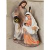 Latest Resin Decor Small Size Showpiece for Table Xmas Present To Friend Christmas Gifts Single Piece Holy Family Crib Figurines