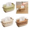 Elegant and Simple Tissue Storage Box Container Portable Home Accessory For Maintaining Spaces Saving and Work Area