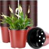 10PC Thin Section Flowerpot Plastic Grow Box Fall Resistant Tray For Home Garden Plants Nursery Cup Transplant Flower Plant Pots