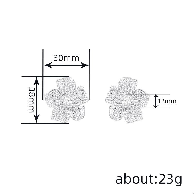 Серьги-гвоздики Douyin Flower для женщин, небольшие ароматные украшения Camellia Temperament, модные, элегантные и милые