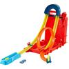 Игровой набор Hot Wheels Track Builder Stunt Box с машинкой для трюков для детей от 6 лет