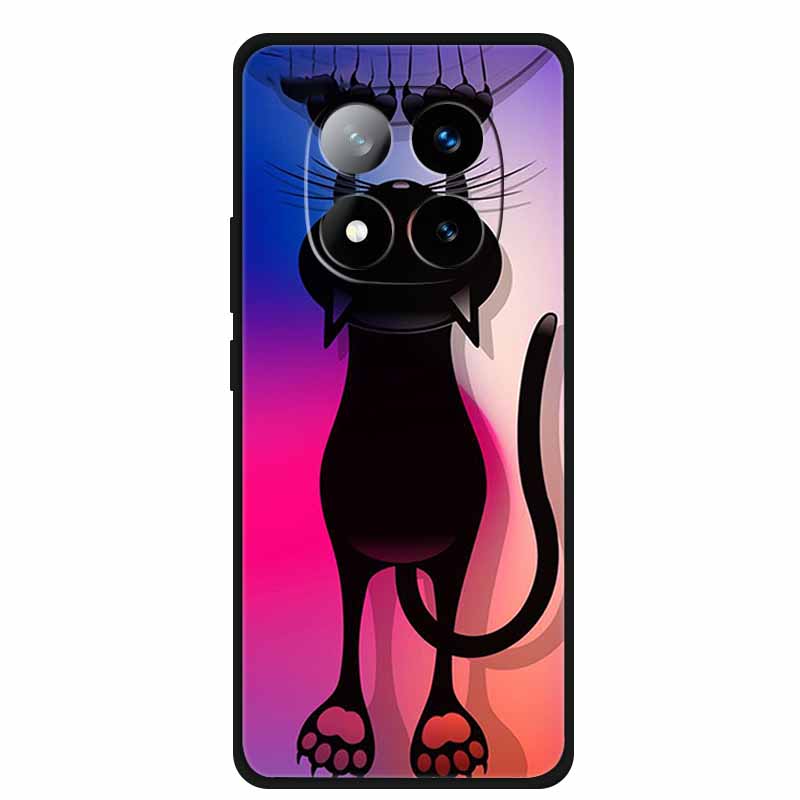 Для Xiaomi Redmi Note 14 Pro 5G Чехол Роскошный ТПУ Мягкий Силиконовый Чехол Чехлы для Телефона для Redmi Note14 Pro Защитный Новый Бампер Funda