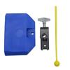 Blue Red Drum Clapper Cheering Bell Drum Jam Block Durable Drum Bell Set  Kindergarten