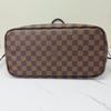 [Pre-Owned] Neverfull Mm Checkered Coated Canvas With Leather Trim Tote Bag - Excellent #138KOQW