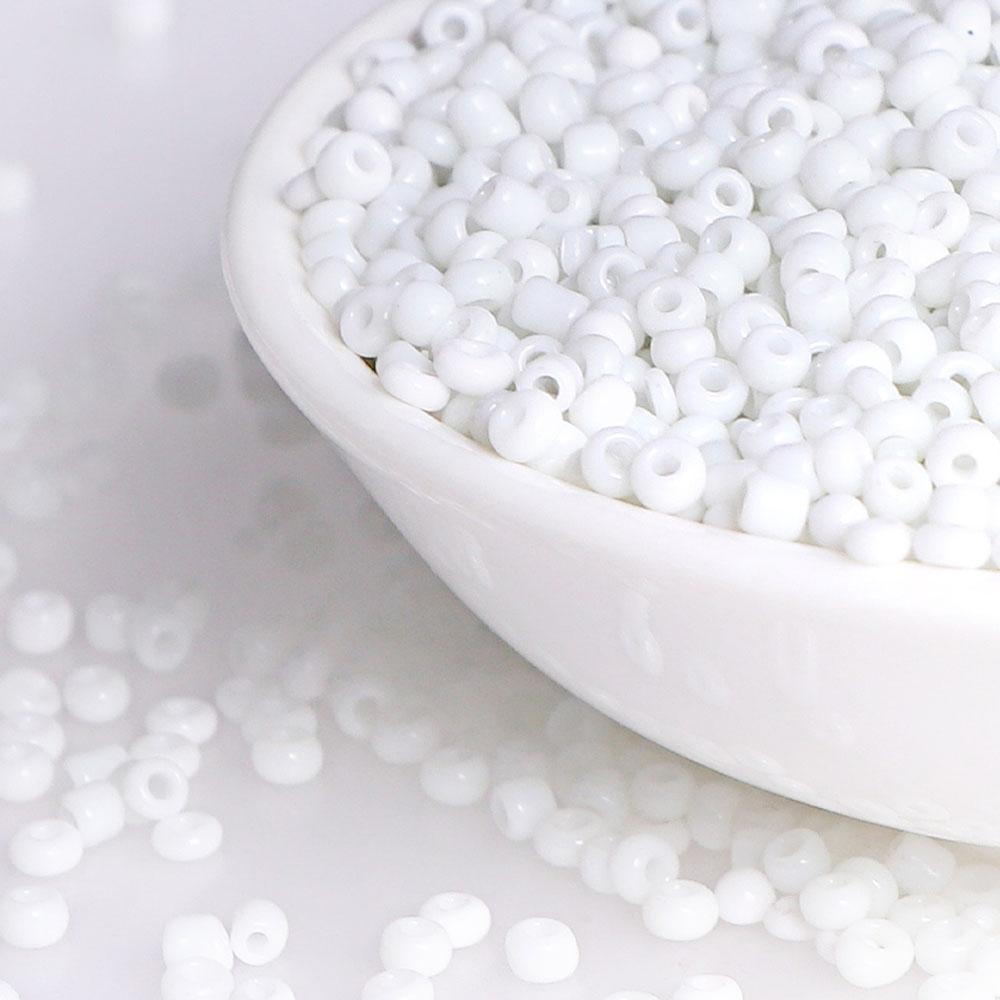 About1000/500/150pcs/Lot 2/3/4mm Glass Seed Beads Round Spacer Bead For DIY Earrings Bracelet Necklace JewelryMaking Accessories