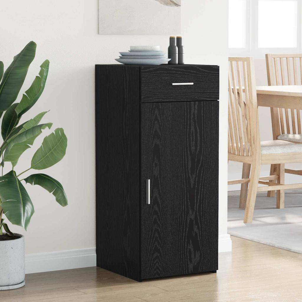 Storage Cabinet Black Oak 40 x 42.5 x 93 cm